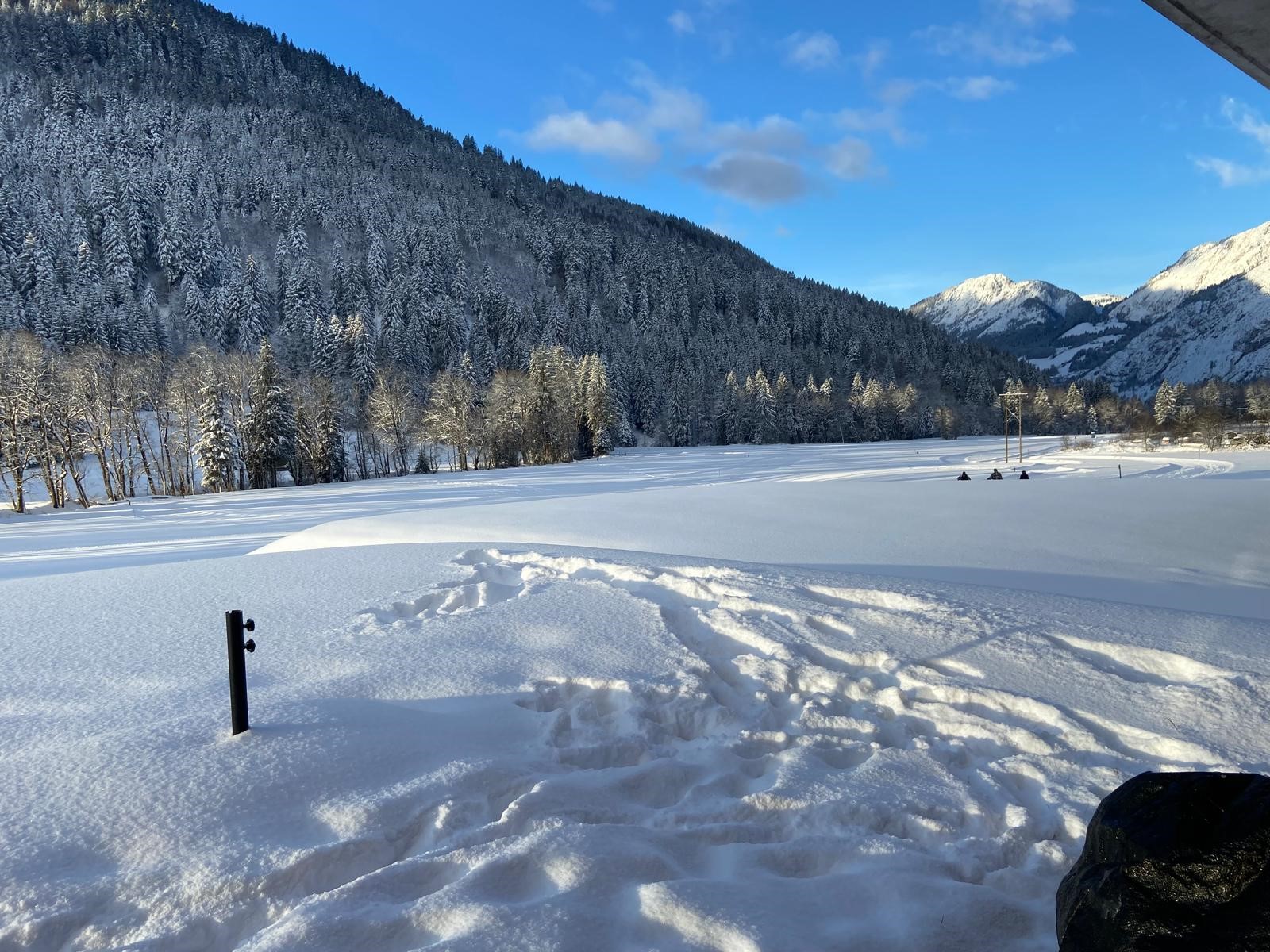 Vue La Chapelle hiver